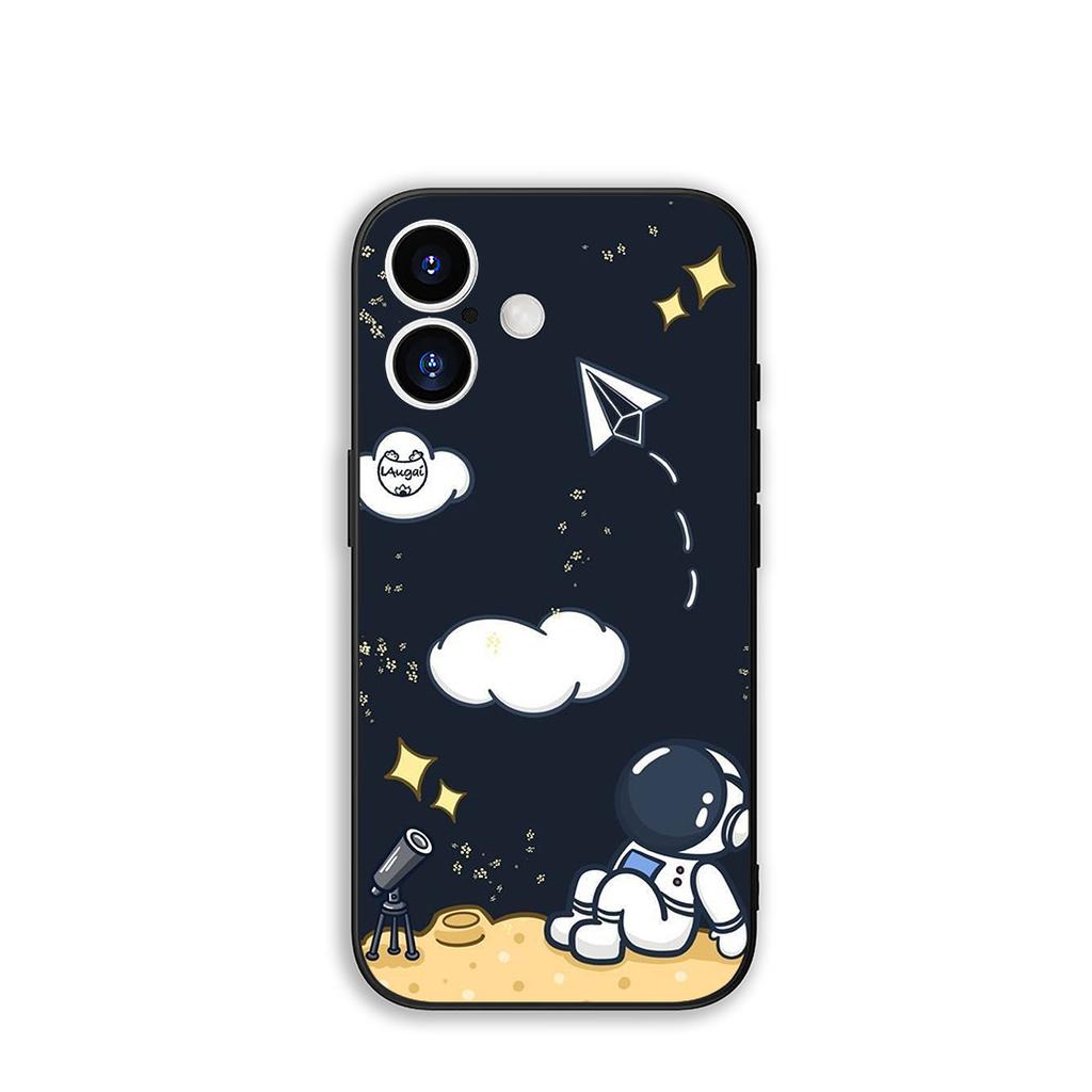 For Xiaomi Redmi 15C 15 A4 A5 9A 9T 10A 10C 9C NFC Note 11 9 8 10 Pro 8T Phone Cover Case Moon Stars Sky Astronaut Cat Rocket