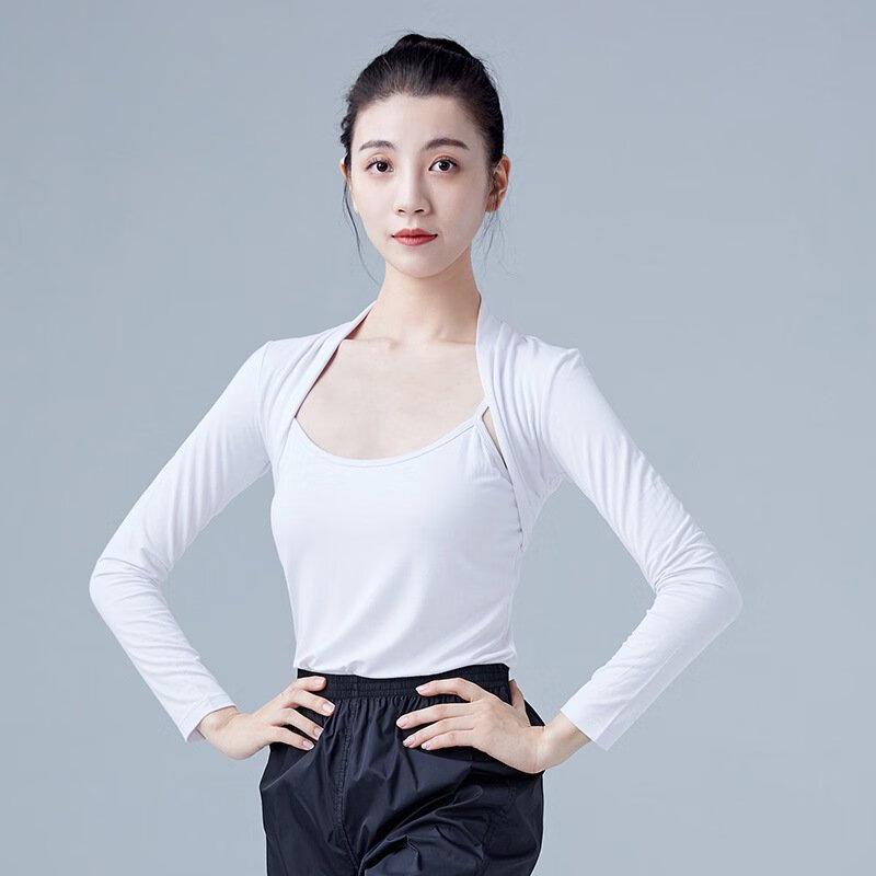 

Women s Long Sleeve Ballet Shawl Top