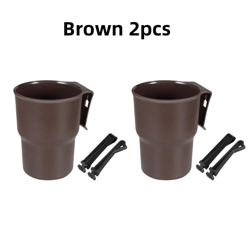 

Car cup holders with 2pcs suspension brackets - durable plastic, multi-functional drink racks and auto accessories