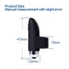 Finger Sleeve Vibrator Strong Vibrating Vagina Clitoris G Point Waterproof Vibrator Adult Stimulator
