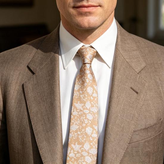 Men Tie Bright Color Multiple Pattern Design Dress Suit Tie Versatile Business Trip Neckwear Outfit Accessory