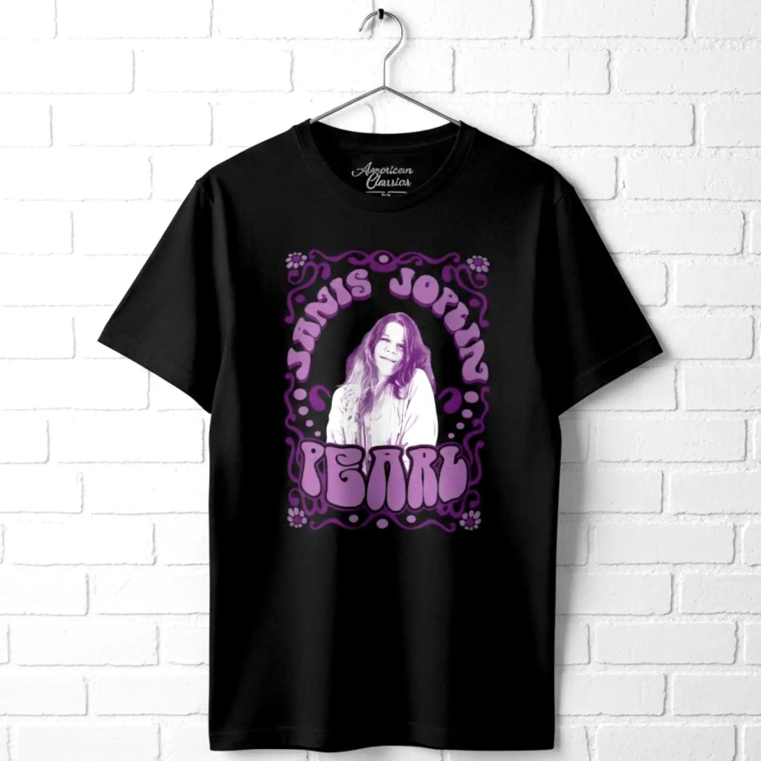 Мужская футболка Janis Joplin Pearl XXXXL
