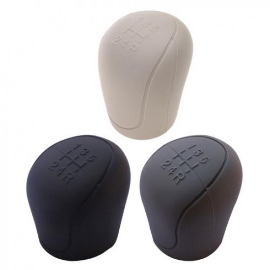 5-Speed Car Gear Shifter Cover, Gear Knob Cover Universal Silicone Cover
