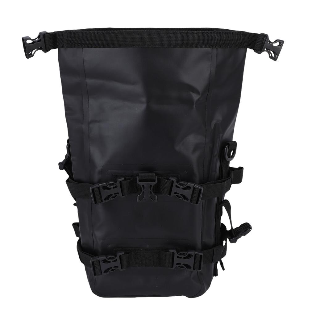 Motorcycle Bumper Bag PVC 5 To 8L Water Proof Quick Release Motorcycle Side Bag Motorbike Storage Carry Bag with Straps for Outdoor