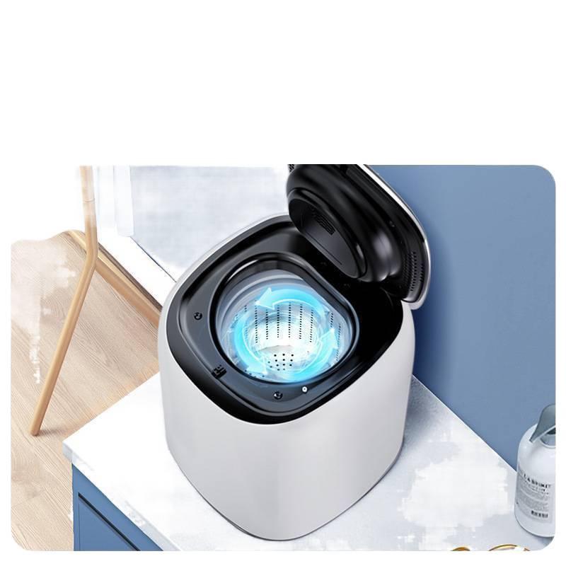 Kompakte vollautomatische Mini-Waschmaschine & Trockner für Unterwäsche und Intimwäsche - Hochtemperaturwäsche, perfekt für Socken