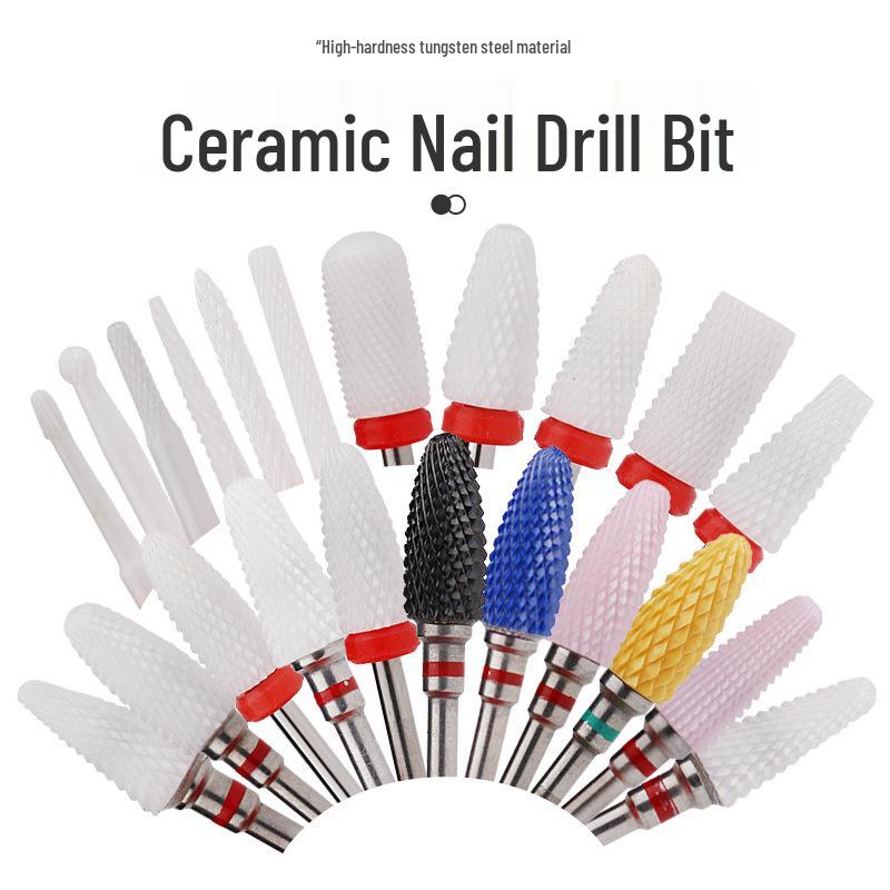 Ceramic Nail Drill Bit for Nail Art & Gel Polish Removal