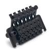 Doppel-Locking-Tremolo-Brückensystem mit Vibratohebel für E-Gitarre, Schwarz Gold Chrom Farbe Gitarrenteil