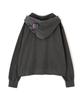AVIREX FADE WASH CADET PATCH H Z HOOD PARKER Women's F 410 Charcoal 783-5131601