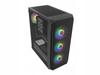 Obudowa Fury SHOBO SH4F RGB ATX Midi Tower Z Oknem Czarna