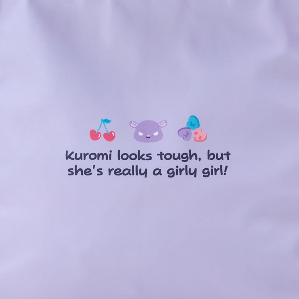 Sanrio Kuromi Insulated Lunch 21 x 30 x Character SANRIO 805572 Bag, Kuromi, 11.5 cm,