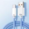 120W 10A Super Fast Charging Braided Type-C Cable for Huawei, Honor, Vivo, Oppo