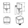 FANDE Pressure Switch Compressor G1/4 220V  Vacuum Water Pump Automatic Controller Digital Pressure Switch