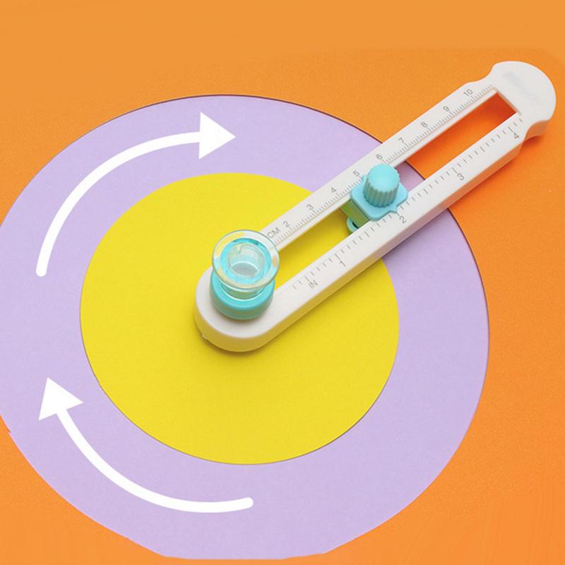 Round Cutter Scrapbooking Cards Cutters Rotary Round Trimmer Multifunctional Craft Cutting Tools For Home Study Offices