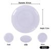 Yang Ge 12-inch White Melamine Dinner Plates (Pack of 10)