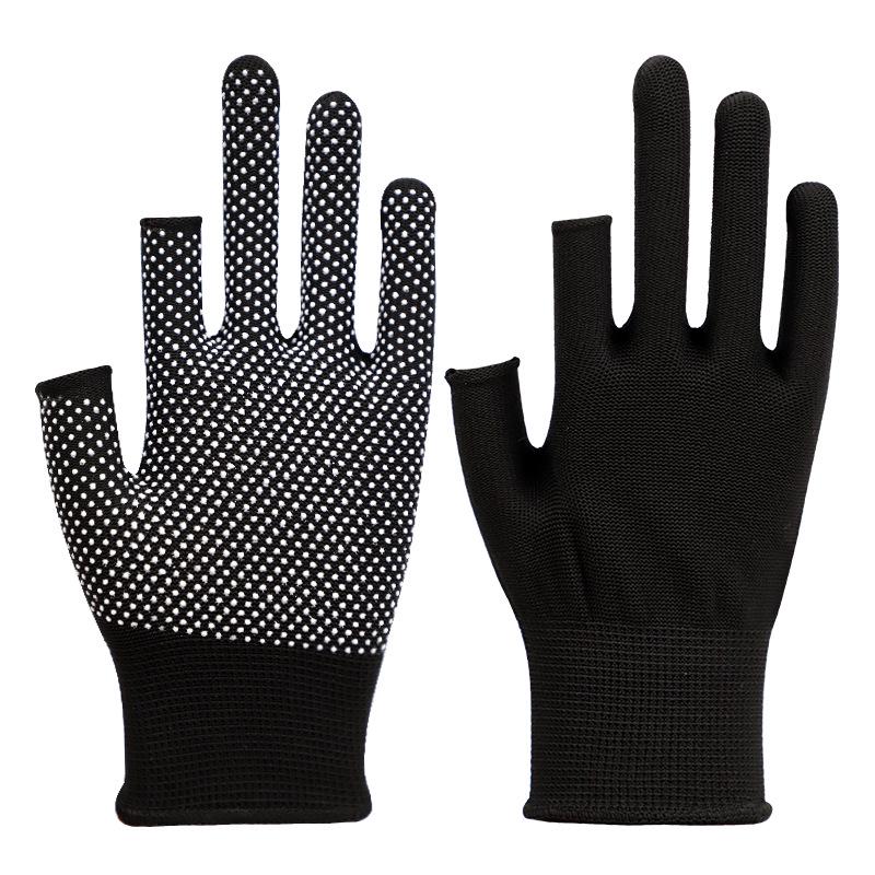 Nylon Anti-Slip Breathable Gloves for Outdoor Cycling - Lightweight, Sun-Protection, and Durable for Summer