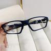 Black Framed Men's Anti Blue Light Glasses Women's Outdoor Sports PC Glasses Adjustable Leg Driving Glasses for Men