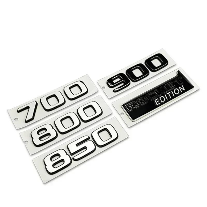 ABS Car Body Side Badge Sticker Trunk Badge for Mercedes Benz 700 800 850 900 ROCKET EDITION W205 S320 CLA CLK CLS GLA GLC SLS