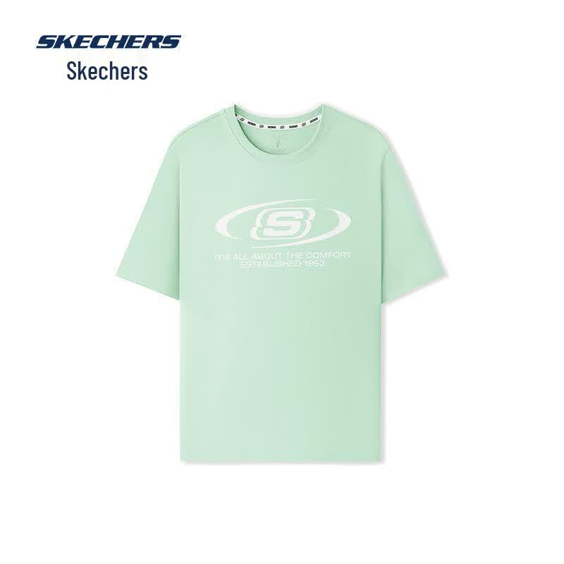 Skechers Unisex Knit Short Sleeve T-Shirt L226U105