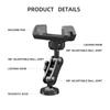 Adjustable Gym Phone Bracket 360 Degree Rotation Magnetic Rack Phone Stand  Metal