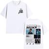 Rapper Myke Towers Graphic Print Tshirts Unisex Women Fashion Hip Hop Oversized ONeck T Shirt Comfort Cotton Short Sleeve Tshirt
