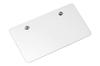 Kijima Motorcycle Parts License Plate Base, Compatible with 125cc and Above, Aluminum, Anodized Finish, Silver, 305-2743