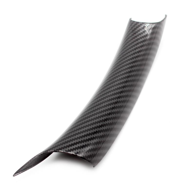 For BMW X5 X6 E70 E71 F15 F16 Car Interior Door Pull Handle Protective Cover Carbon Fiber Texture