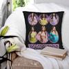Katseye Gabriela Quadratische Kissenhülle Kpop-Stil Musiktour Kissenbezüge Kreativer Reißverschluss Dekor Kissenbezug Für Zuhause 45*45cm