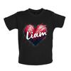 Liam Herz - Baby Kinder Jungen Mädchen Unisex T-Shirt / Strampler - Musik Musiker Sänger Band Tour 1993