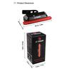 X-TIGER LED Bike Tail Light 6 Mode IPX5 Waterproof  Super Bright USB Rechargeable Rear Bike Red Light  Warning Bicycle Lights