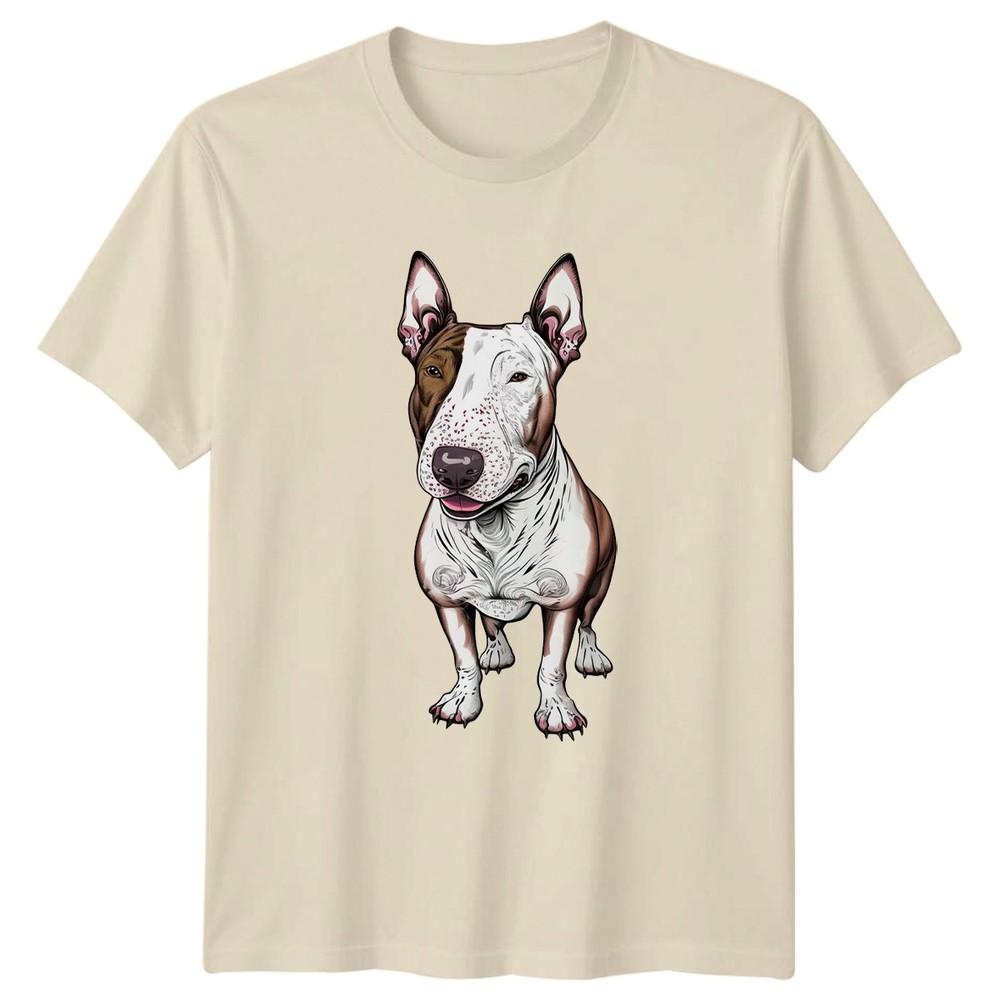 Bull Terrier Dog Animals Unisexs TShirt Unisexs Tee Graphic Unisex Top