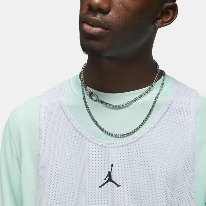 Jordan Sport Logo Solid Color Sleeveless Round Neck Vest Men Tops Light-Green DM1831-379