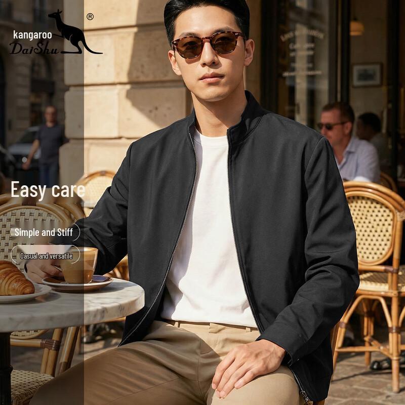Men s Stand-up Collar Casual Jacket M