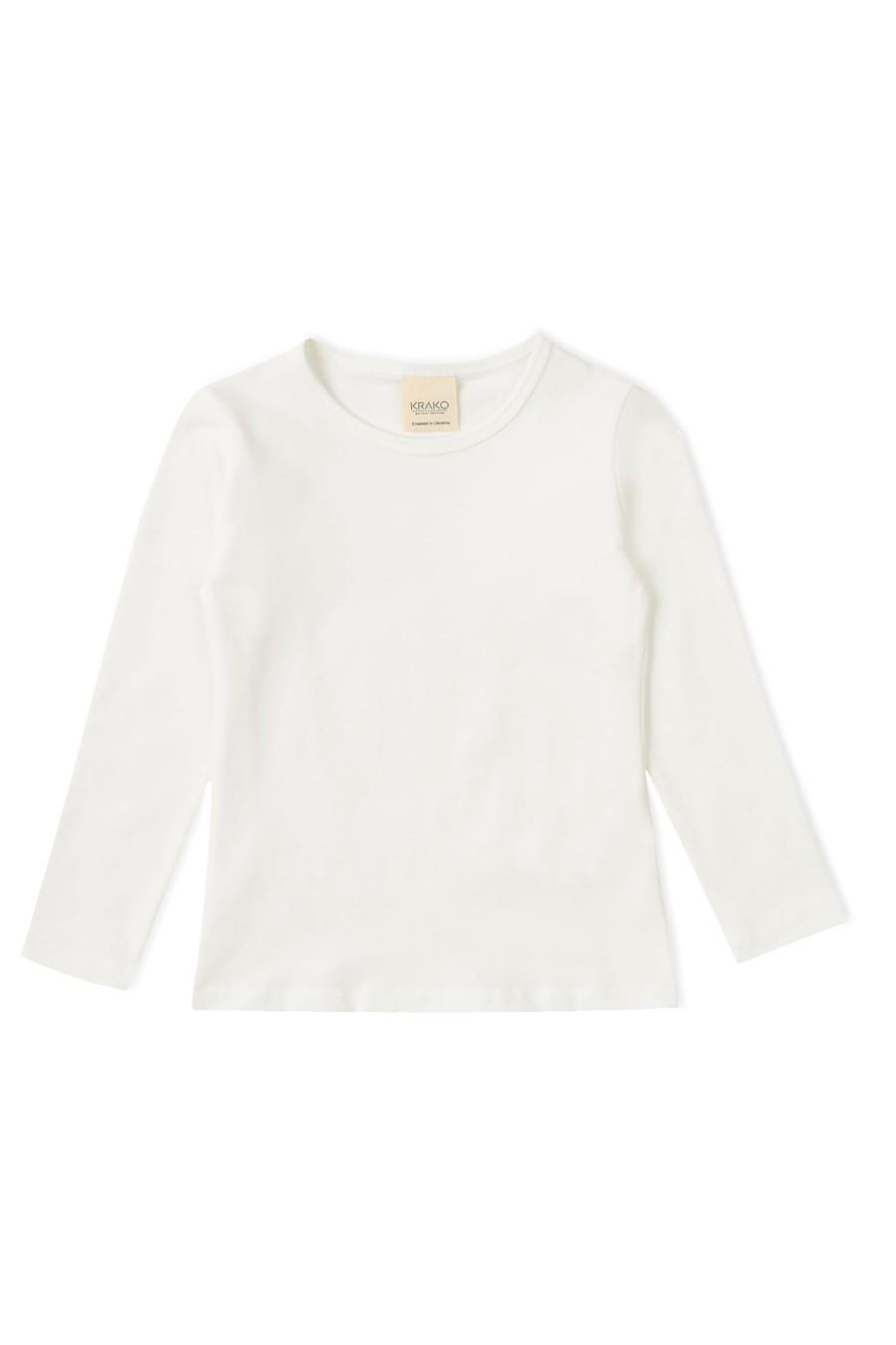 

Жіночий лонгслів KRAKO (79240) 80-92(cm) білий