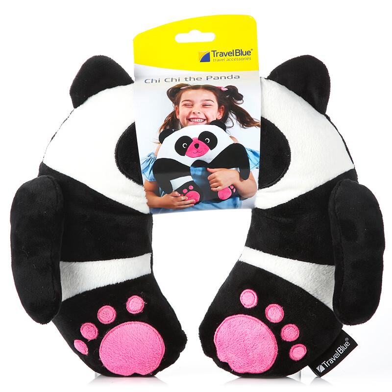Travel Blue Kids  Panda U-Shaped Travel Pillow