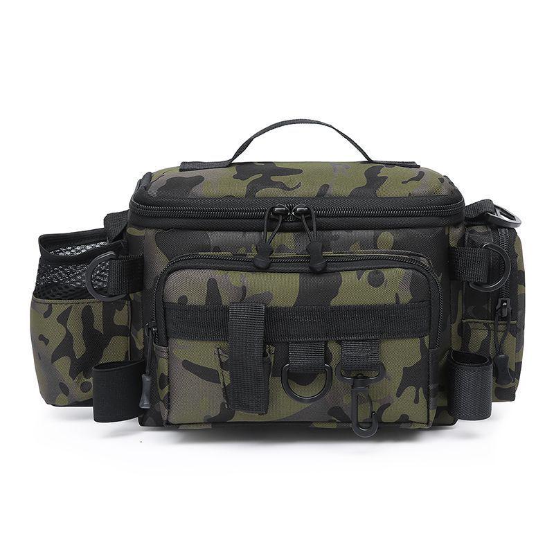 A1R Waterproof Outdoor Fishing Shoulder Bag with Rod Holder
