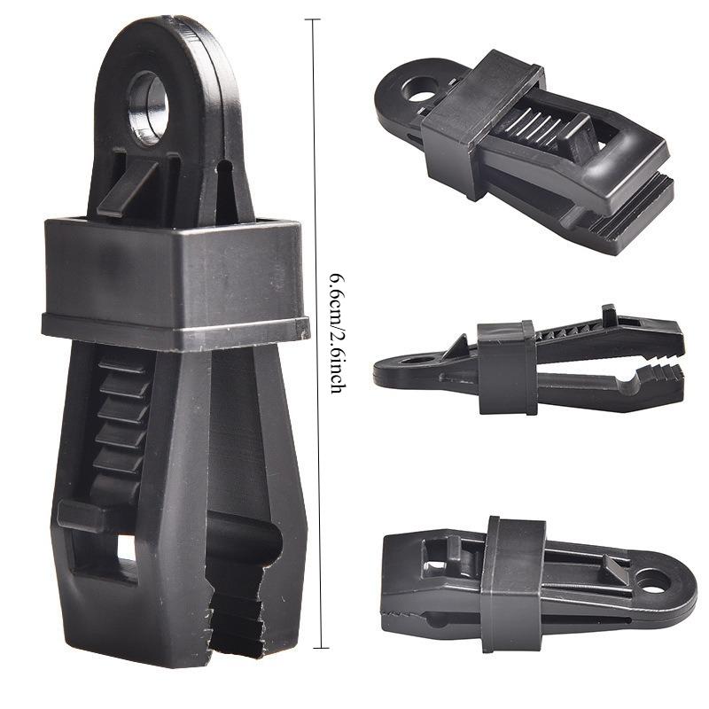 10/20/30 Pcs Outdoor Tent, Canopy, Windproof Fixing Clip, Hanging Clip, Suspension Buckle, Plastic Clip