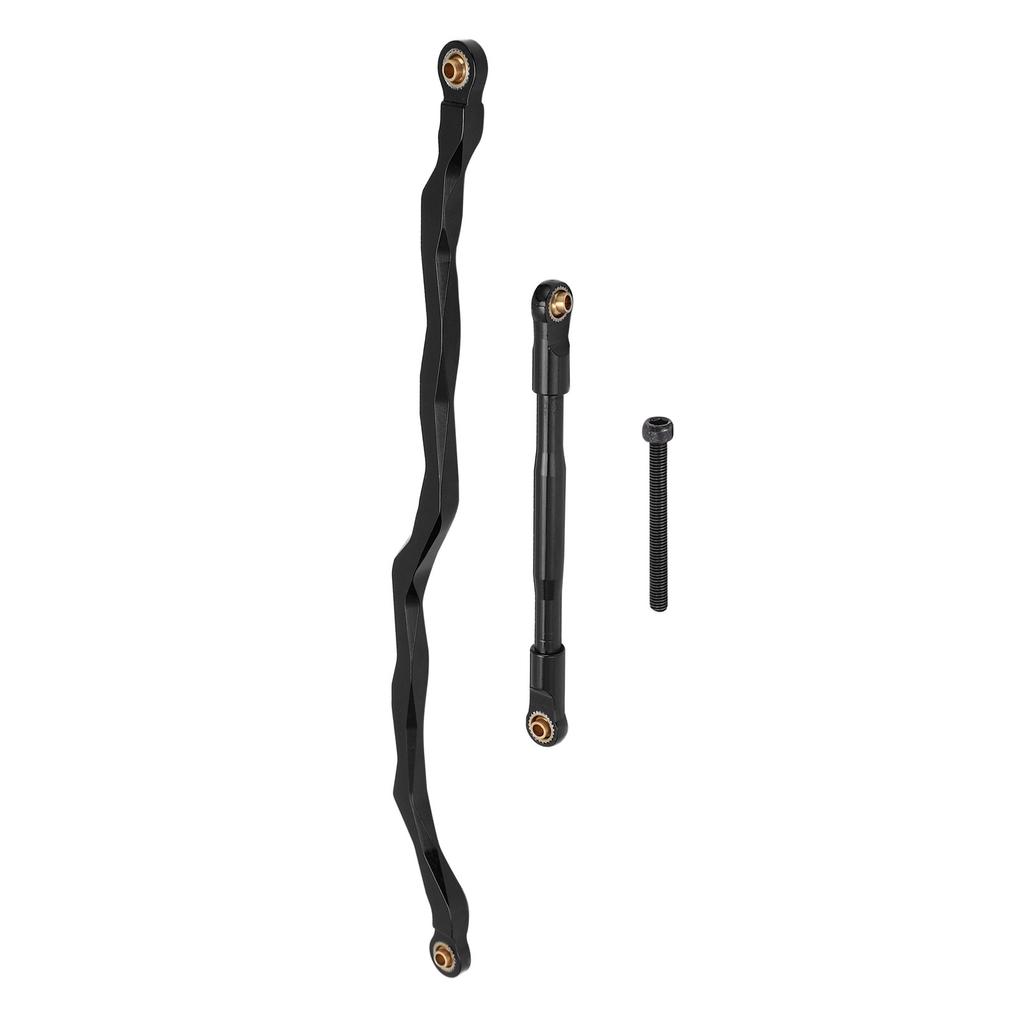 1 10 RC Steering Links Rod Aluminum Alloy Crawler Car Pull Tie Rod for Axial RBX10
