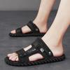 Fashion 2025 New Fashion Casual Slippers Summer Anti Slip Outdoor Walking Shoes Breathable Soft Bottom Men Slippers Beach San