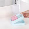 1pcs Portable Soap Holder Double-layer Plastic Shower Soap Dishes Non-slip Draining Tools Drainage Soap Box Bath Bathroom Tools