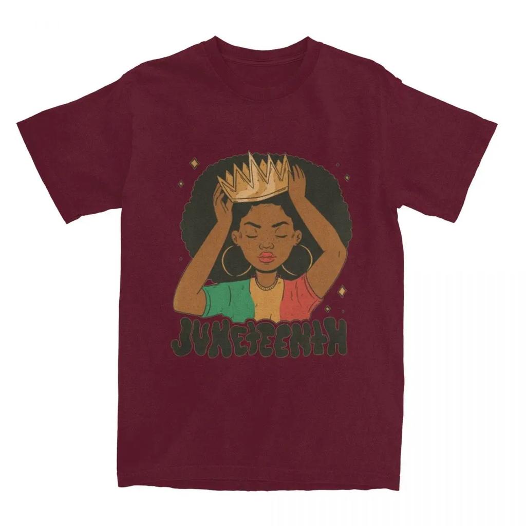 African Juneteenth Colors Men Women T Shirts Black Women Girl Merch Leisure Tees T-Shirt Birthday Gift Clothing