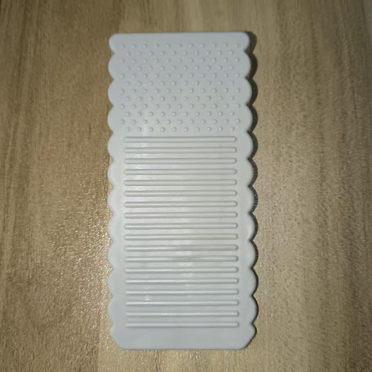 

2025 Safety Silicone Door Stop Stoppers Block Wedge Doorstops Door Stopper Home Office Door Rear Retainer Anti-collision Stop 8x3.9x1.4cm серый