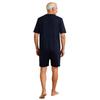 Women’s Special Needs Adaptive Romper Short Sleeve Shorts Bottom Back Zipper Bodysuit with Feeding Tube Access for Daily Care