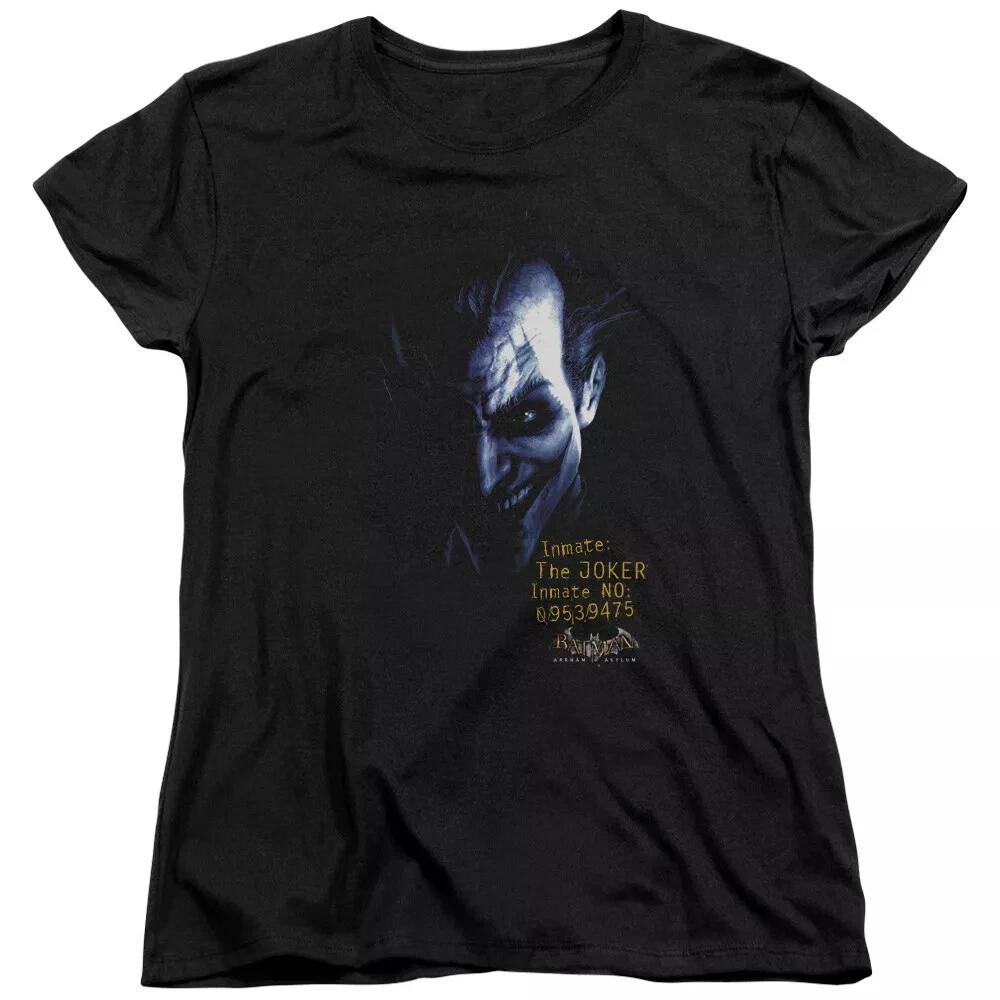 Batman Arkham Asylum  Arkham Joker  Women s T-Shirt S