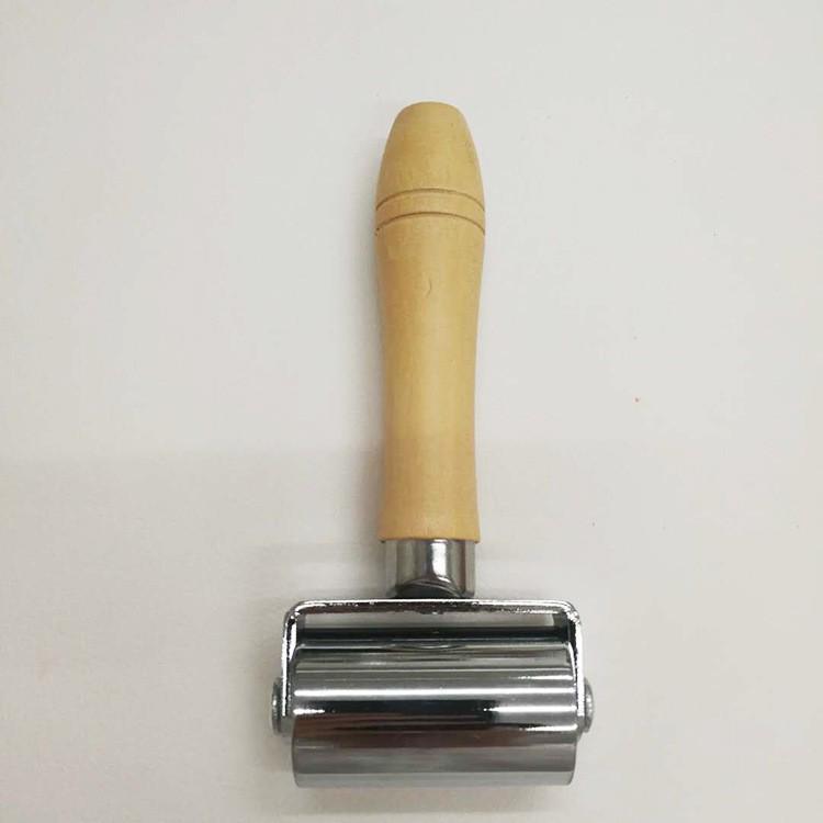 Leather Edge Embossing Hand Roller for DIY Crafting and Bonding