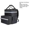 Food Delivery Bag Insulated Backpack Large Capacity Strong Load-bearing Expandable Cooler Bag Reusable Pizza Food Delivery Bag
