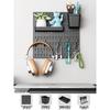 No-Drill Metal Pegboard Organizer