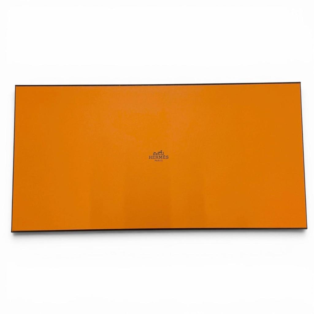 Pristine HERMES scarf Carre 115 Sangle Logo leather tag cashmere Women Used