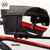 Psy Rower Miejsce dla Zwierzęcia Koszyk Bagażnik Rowerowy na Rower Górski Drogowy Składany, Przedni Tylny Koszyk dla Małych Zwierząt