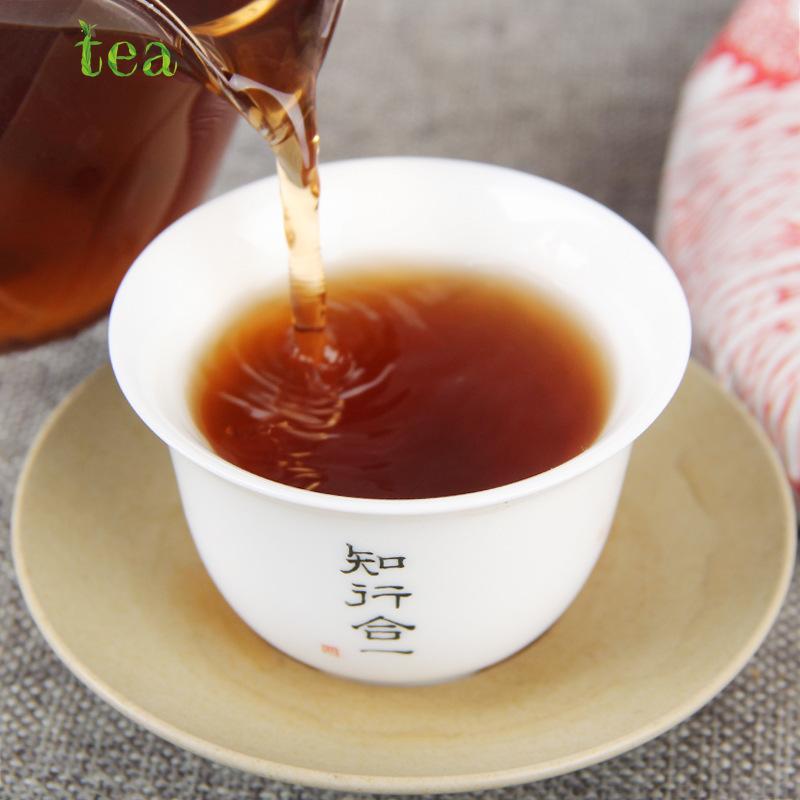 Pu'er Black Tea 2020 Inherited Classic Pu'er Ripe Tea Cake 357g Menghai Ancient Tree Pure Ingredients