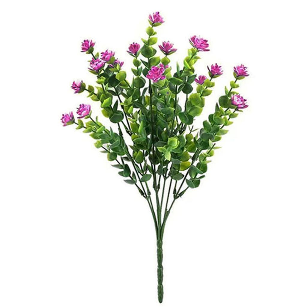 Charming Elegant Beautiful Artificial Flower Fake Plants High Quality Plastic UV Resistant Wonderful Guesthouses